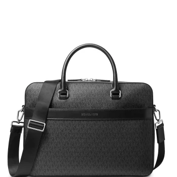 Michael Kors Harrison Front Zip Briefcase Black Price in Nigeria. Buy Michael Kors Harrison Front Zip Briefcase Black In Lagos and Abuja Nigeria. Buy Men’s Office Bag and Briefcase in Lagos and Abuja Nigeria