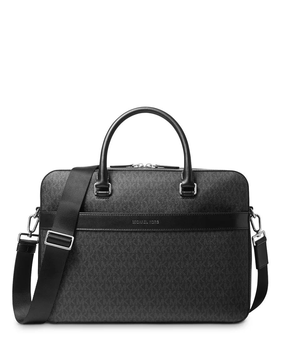 Michael Kors Harrison Front Zip Briefcase Black Price in Nigeria. Buy Michael Kors Harrison Front Zip Briefcase Black In Lagos and Abuja Nigeria. Buy Men’s Office Bag and Briefcase in Lagos and Abuja Nigeria