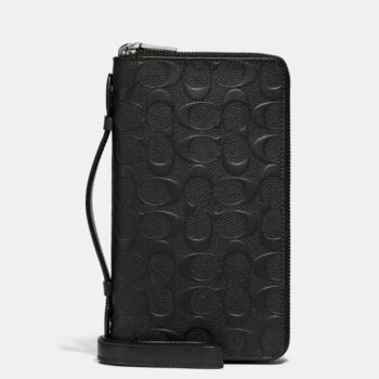 COACH Double Zip Travel Organizer In Signature Leather Wallet price online in Nigeria. Buy COACH Double Zip Travel Organizer In Signature Leather In Lagos and Abuja Nigeria. Buy Men’s Wallet and Organizers in Lagos and Abuja Nigeria