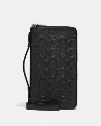 COACH Double Zip Travel Organizer In Signature Leather Wallet price online in Nigeria. Buy COACH Double Zip Travel Organizer In Signature Leather In Lagos and Abuja Nigeria. Buy Men’s Wallet and Organizers in Lagos and Abuja Nigeria