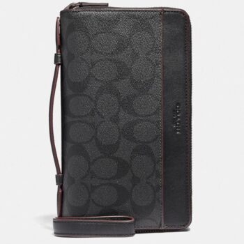 COACH Double Zip Travel Organizer In Signature Canvas Wallet price online in Nigeria. Buy COACH Double Zip Travel Organizer In Signature Canvas In Lagos and Abuja Nigeria. Buy Men’s Wallet and Organizer in Nigeria