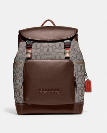 Coach League Flap Backpack In Signature Jacquard price in Nigeria. Buy Coach League Flap Backpack In Signature Jacquard Online in Lagos Abuja Port Harcourt Kaduna Kano Ibadan Ogun Osun Nigeria