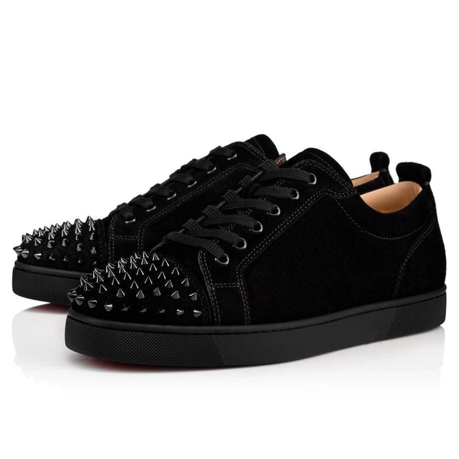 Louboutin Louis Junior Spikes price in Nigeria. Buy Authentic and Original Louboutin Shoes and Sneakers in Lagos Abuja Jos Kaduna Kano Port Harcourt Warri Delta Benin Ibadan Ado Enugu Imo Akure Osun Abeokuta Calabar Uyo Eket Nigeria